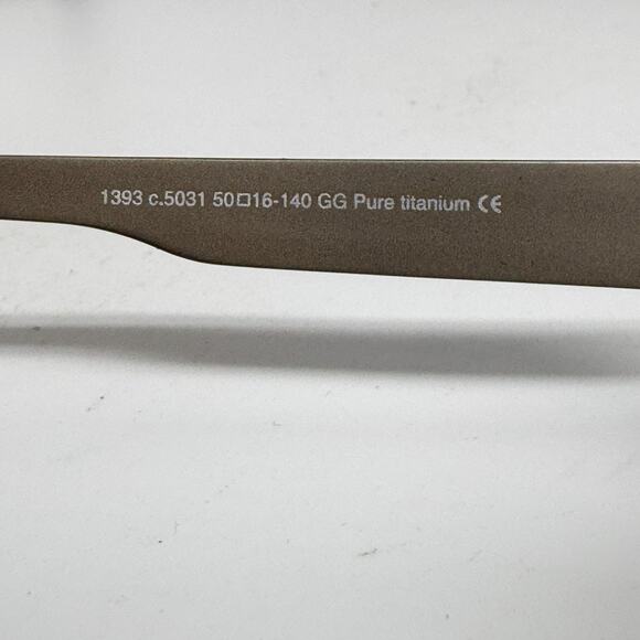 PRODESIGN DENMARK 1393 c.5031 Brown Teal EYEGLASSES FRAME 50-16-140 20518 - Picture 5 of 7